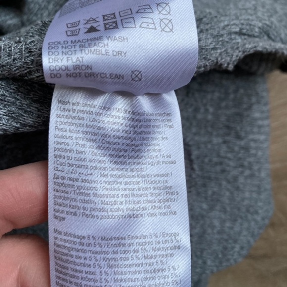 Noisy May open back knit knit ribbed long sleeve crop top style shirt - Picture 5 of 6